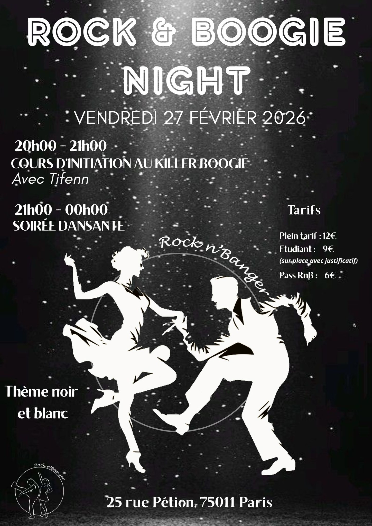 Affiche Rock & Boogie Night #4