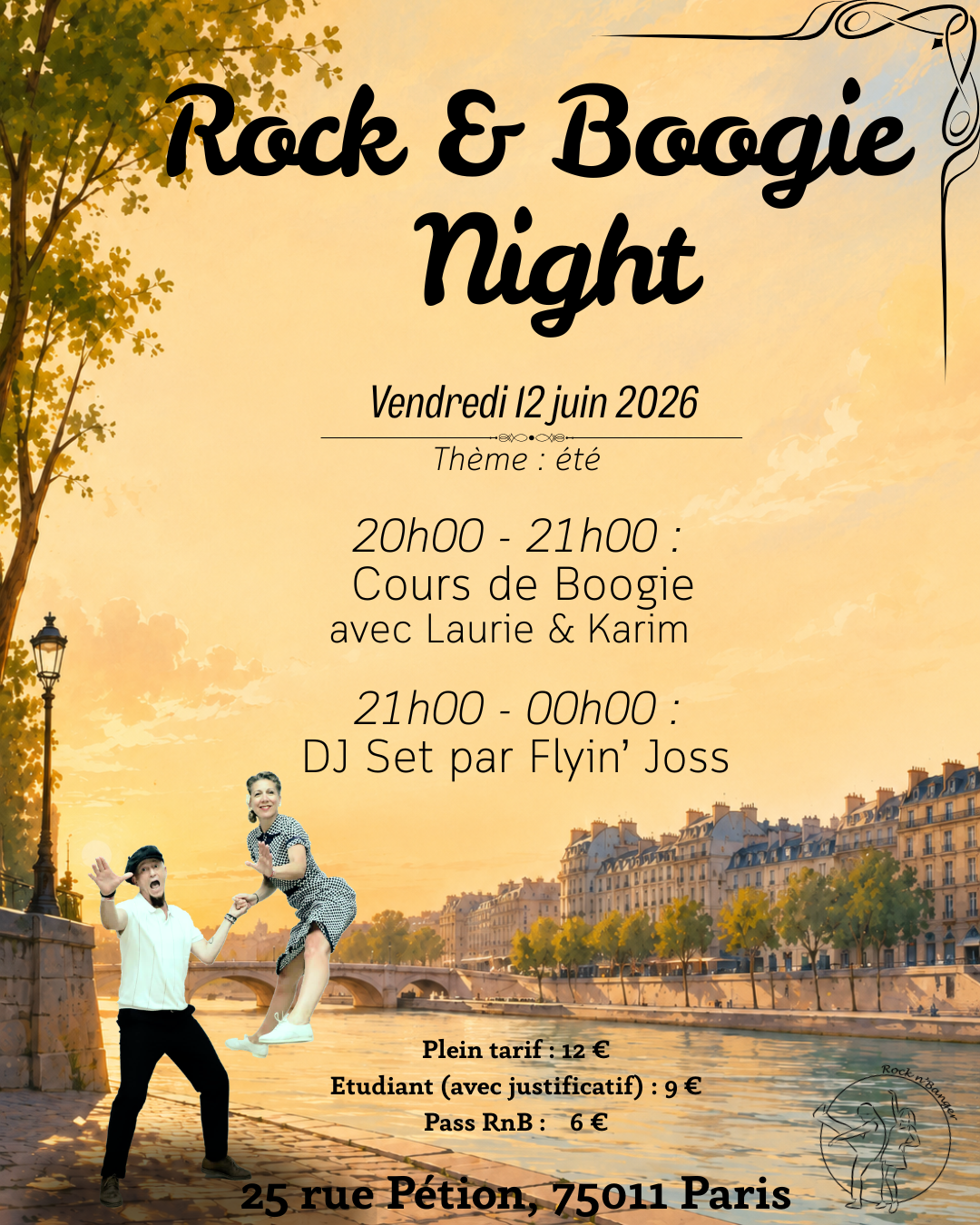 Affiche Rock & Boogie Night #7